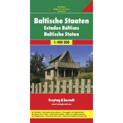 Achat Carte routière - Etats Baltes - Freytag