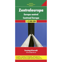 Achat Carte routière - Europe Centrale - Freytag