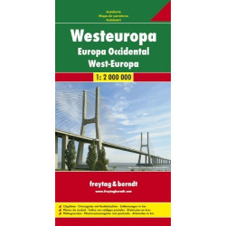 Achat Carte routière - Europe de l'Ouest - Freytag