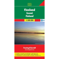 Achat Carte routière - Finlande - Freytag