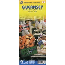 Achat Carte routière - Guernesey - ITM