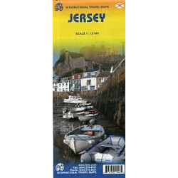 Achat Carte routière - Jersey - ITM