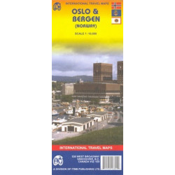 Achat Plan ville Oslo, Bergen - ITM