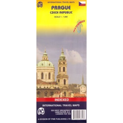 Achat Plan ville Prague - ITM