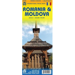 Achat Carte routière - Roumanie, Moldavie - ITM