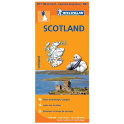 Achat Carte routière Michelin - Ecosse, Scotland - 501