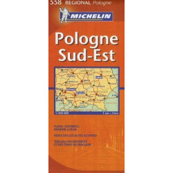 Achat Carte routière Michelin - Pologne Sud-Est - 558