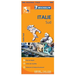 Achat Carte routière Michelin - Italie Sud - 564