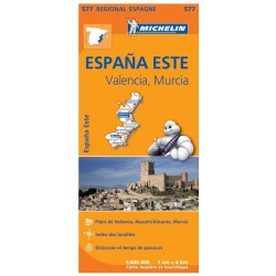 Achat Carte routière Michelin - Communidad Valenciana, Murcia - 577