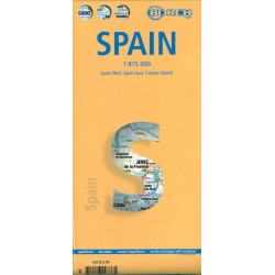 Achat Carte routière - Espagne / Spain - Borch