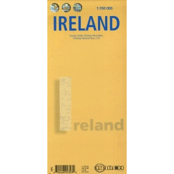 Achat Carte routière - Irlande / Irland - Borch Map