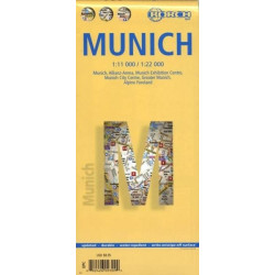 Achat Plan ville Munich / Munchen - Borch