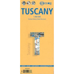 Achat Carte routière - Toscane - Borch