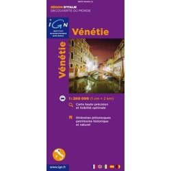 Achat Carte routière - Vénétie - IGN
