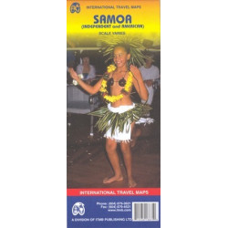 Achat Carte routière - Samoa - ITM