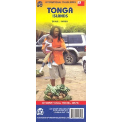 Achat Carte routière - Tonga Islands - ITM