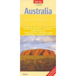 Achat Carte routière - Australie - Nelles