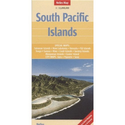 Achat Carte routière - Iles du Pacifique Sud - Nelles
