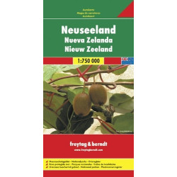 Achat Carte routière - Nouvelle-Zélande - Freytag