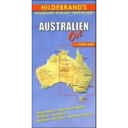 Achat Carte routière - Australie Est - Hildebrands