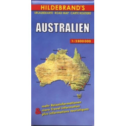 Achat Carte routière - Australie - Hildebrands
