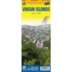 Achat Carte routière - Iles Vierges - ITM