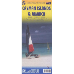 Achat Carte routière - Jamaique, iles Caiman - ITM