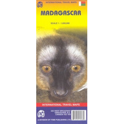Achat Carte routière - Madagascar - ITM