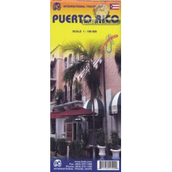 Achat Carte routière - Porto Rico - ITM