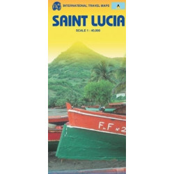 Achat Carte routière - Sainte Lucie - ITM
