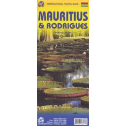 Achat Carte routière - Ile Maurice, Rodrigues - ITM