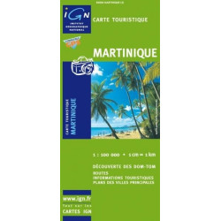 Achat Carte routière - La Martinique - IGN