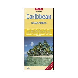 Achat Carte routière - Caraibes, petites Antilles - Nelles