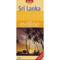 Achat Carte routière - Sri Lanka - Nelles