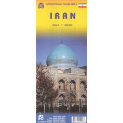 Achat Carte routière - Iran - ITM