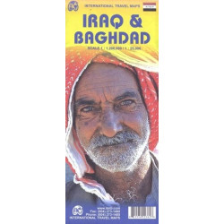 Achat Carte routière - Irak, Bagdad - ITM