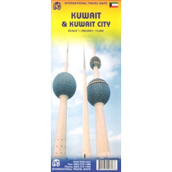 Achat Carte routière - Koweit, Koweit City - ITM