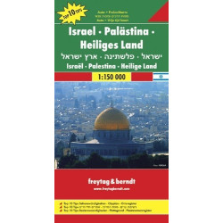 Achat Carte routière - Israel, Palestine - Freytag