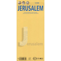 Achat Plan de ville - Jérusalem - Borch