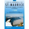 Achat Carte ski randonnées Saint-Maurice - Swisstopo - 272S