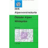 Achat Carte ski randonnée - Ötztaler Alpen, Wildspitze - Alpenverein 30/6S