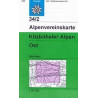 Achat Carte ski randonnée - Kitzbüheler Alpen, Ost - Alpenverein 34/2S