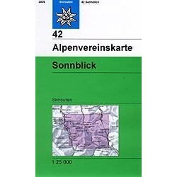 Achat Carte ski randonnée - Sonnblick - Alpenverein 42/S