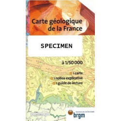Achat carte géologique BRGM