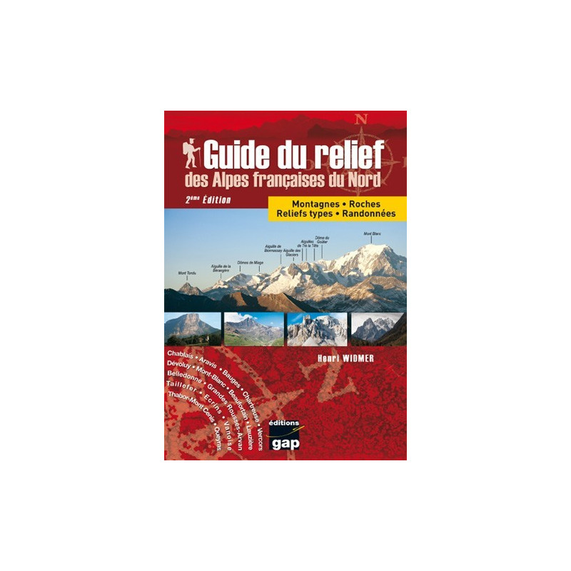 Achat Guide du relief des Alpes françaises du Nord - Gap Achat Guide du relief des Alpes françaises du Nord - Gap