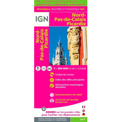 Nord, Pas de Calais, Picardie - IGN R01