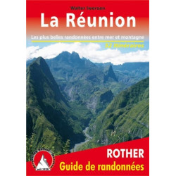 Achat Topo guide randonnées - La Réunion - Rother