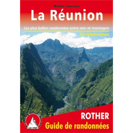 Achat Topo guide randonnées - La Réunion - Rother