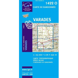 Achat Carte randonnées IGN - 1422 0 - Varades