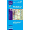 Carte randonnées IGN - Angoulême (Est) - Ruelle-sur-Trouve 1732 E